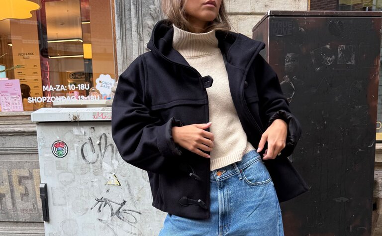 Duffle coat navy