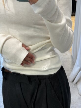 Rhune Noor knit white