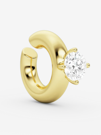 Billion Avenue Solitaire chunky kos earcuff