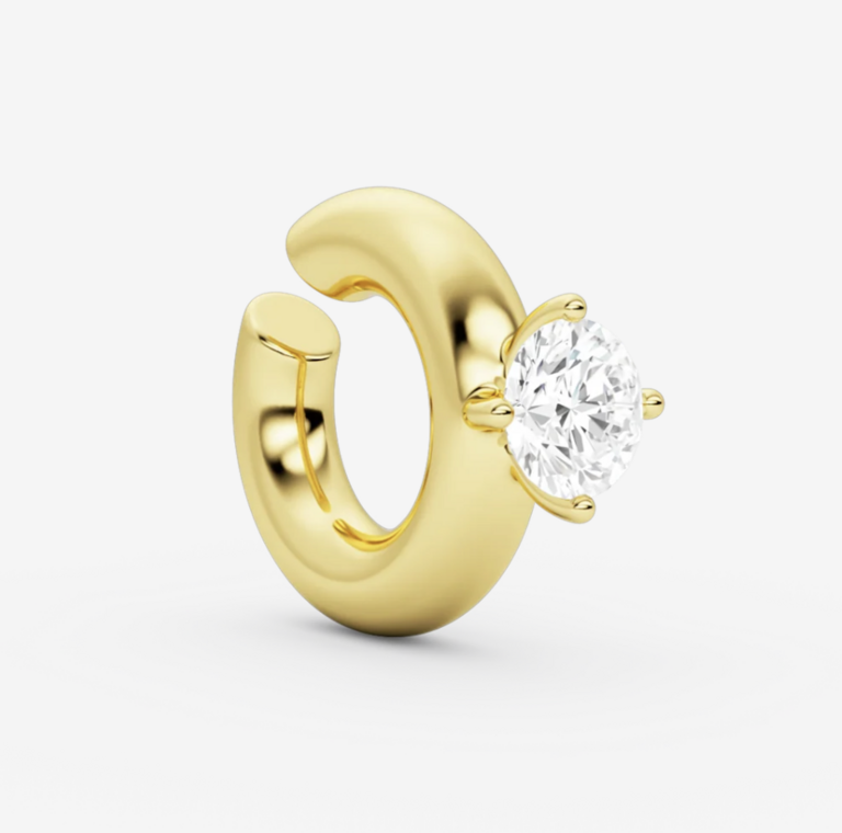 Billion Avenue Solitaire chunky kos earcuff