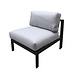 AVH-Collectie Almeria middenelement aluminium antraciet AVH-Collectie Almeria middenelement aluminium antraciet