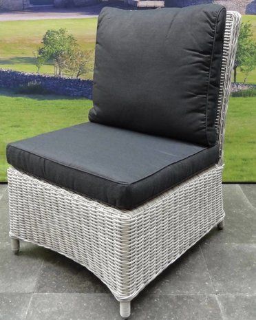 AVH-Collectie Bilbao middenelement wit grijs AVH-Collectie Bilbao middenelement wit grijs