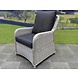 AVH-Collectie Bilbao XL lounge tuinstoel verstelbaar wit grijs AVH-Collectie Bilbao XL lounge tuinstoel verstelbaar wit grijs