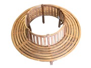 AVH-Collectie Boombank 220 cm teak