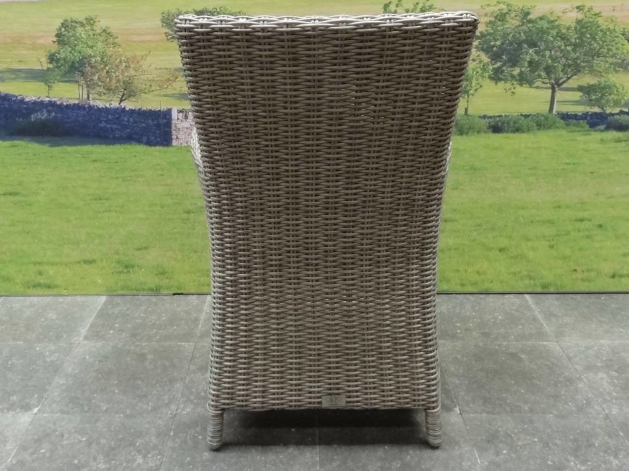 AVH-Collectie Capri dining tuinstoel grijs wicker AVH-Collectie Capri dining tuinstoel grijs wicker