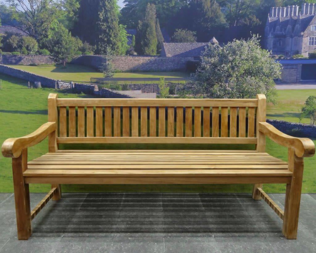 AVH-Collectie Elephant tuinbank 180x61xH91 cm teak AVH-Collectie Elephant tuinbank 180x61xH91 cm teak