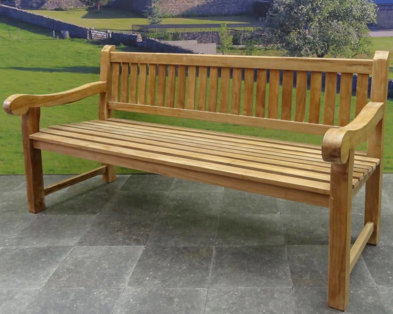 AVH-Collectie Elephant tuinbank 180x61xH91 cm teak AVH-Collectie Elephant tuinbank 180x61xH91 cm teak