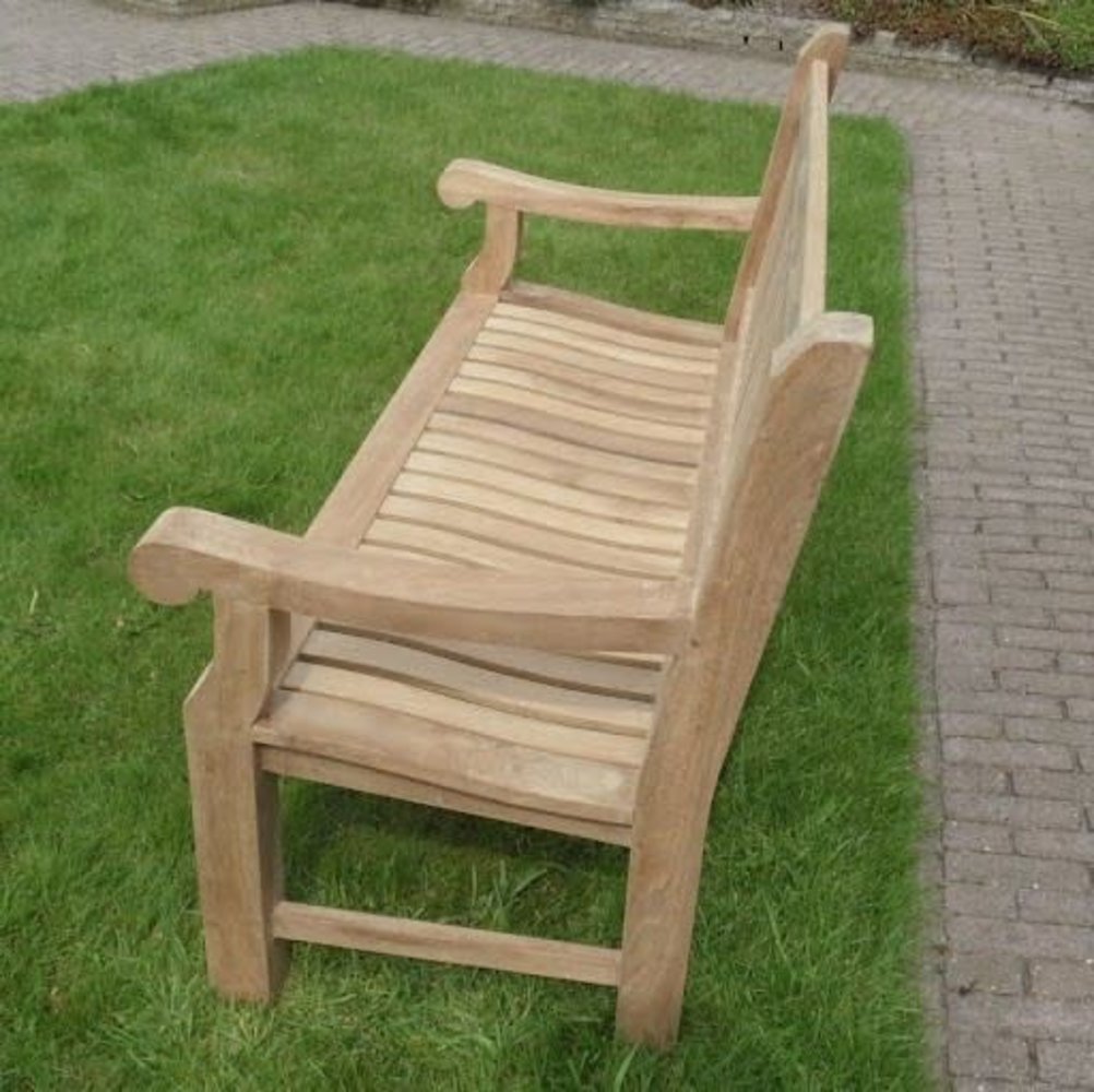 AVH-Collectie Elephant tuinbank 200x61xH91 cm teak zware uitvoering AVH-Collectie Elephant tuinbank 200x61xH91 cm teak zware uitvoering