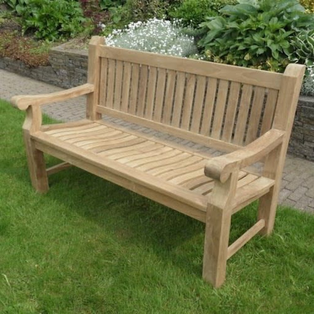 AVH-Collectie Elephant tuinbank 200x61xH91 cm teak zware uitvoering AVH-Collectie Elephant tuinbank 200x61xH91 cm teak zware uitvoering