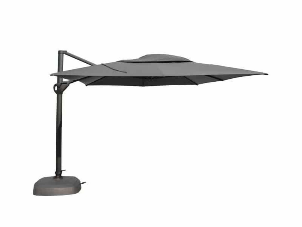 4 Seasons Outdoor Hacienda zweefparasol 300x400 cm taupe 4-Seasons Outdoor 4 Seasons Outdoor Hacienda zweefparasol 300x400 cm taupe 4-Seasons Outdoor