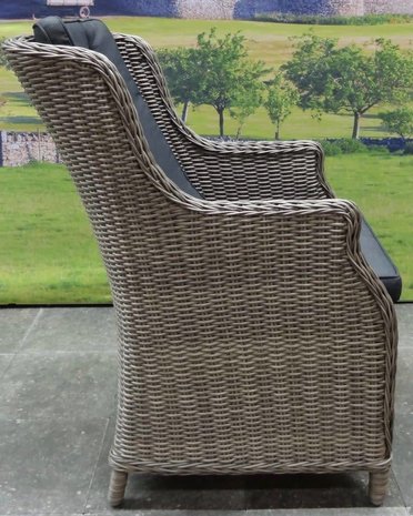 AVH-Collectie Darwin dining tuinstoel grijs AVH-Collectie Darwin dining tuinstoel grijs