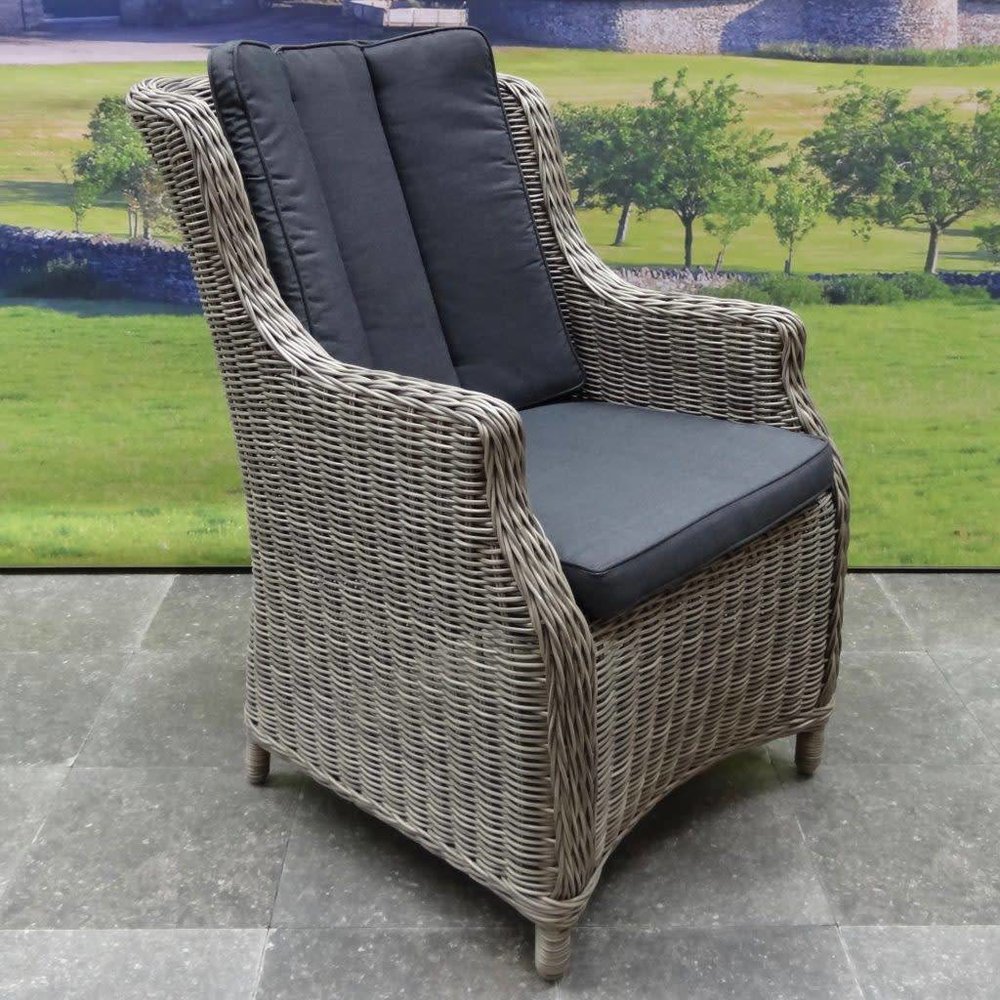 AVH-Collectie Darwin deluxe dining tuinstoel grijs AVH-Collectie Darwin deluxe dining tuinstoel grijs