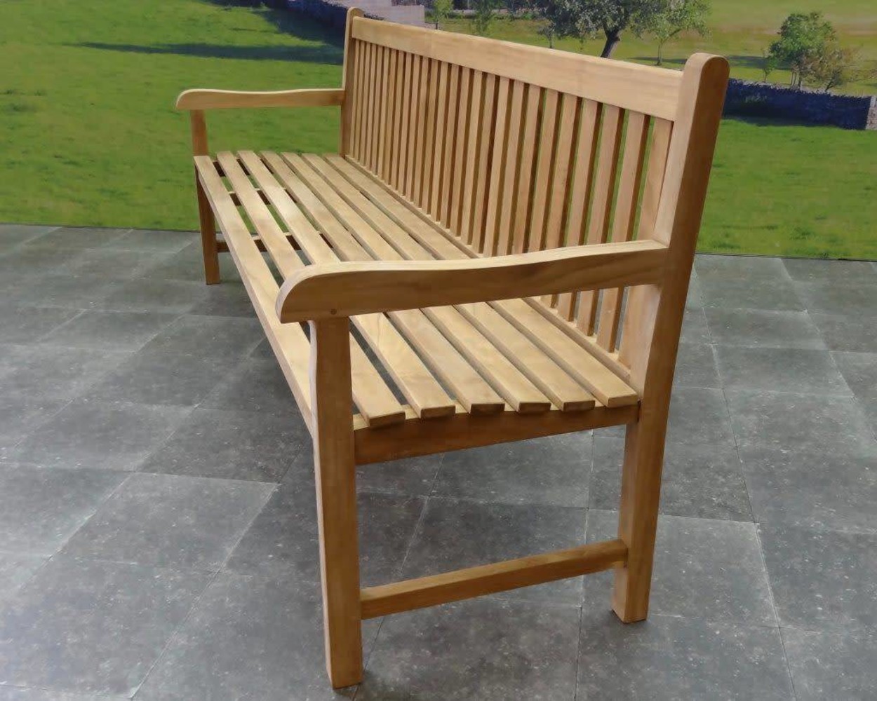 AVH-Collectie Concord tuinbank 220xH91 cm teak AVH-Collectie Concord tuinbank 220xH91 cm teak