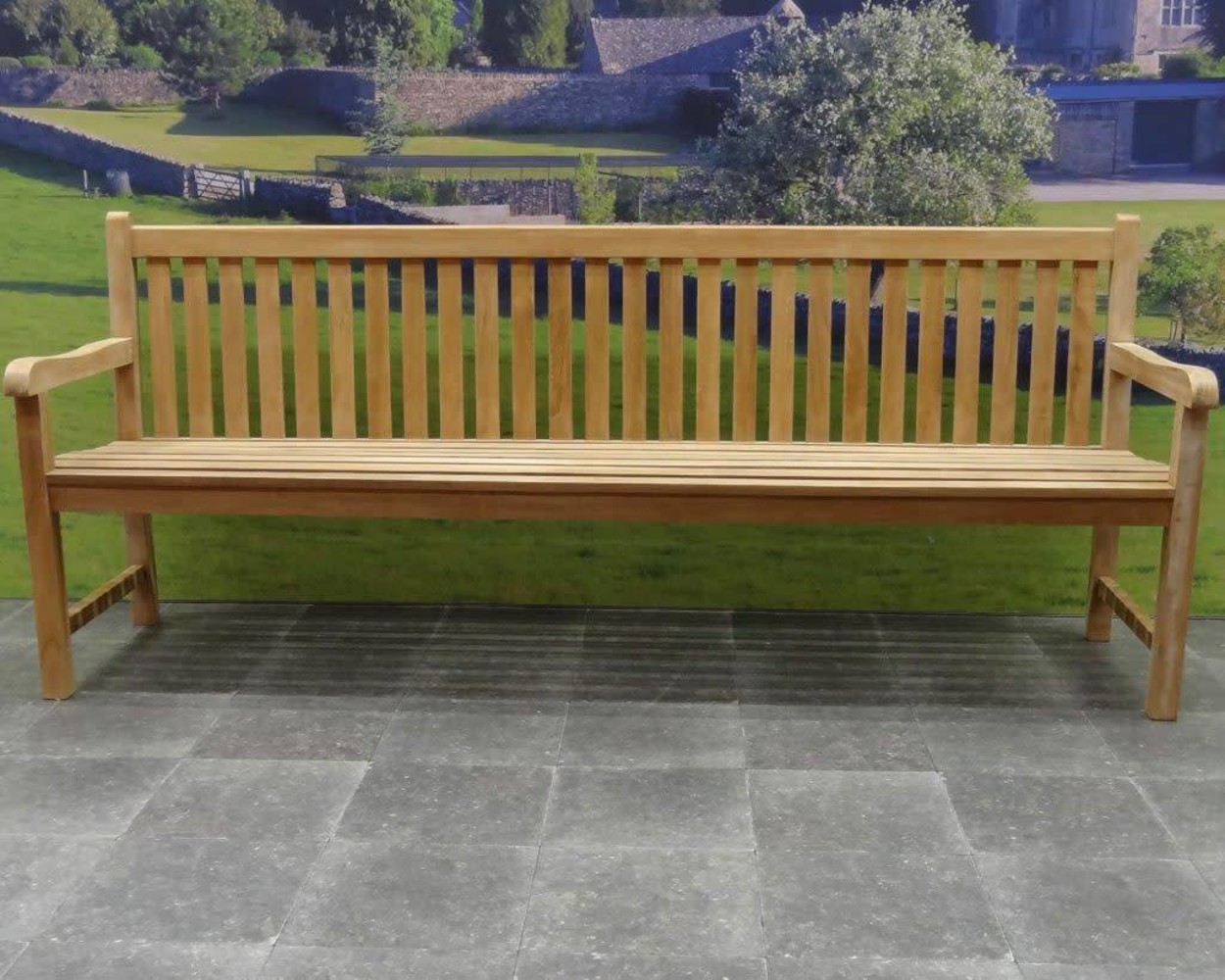 AVH-Collectie Concord tuinbank 220xH91 cm teak AVH-Collectie Concord tuinbank 220xH91 cm teak