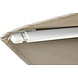 Platinum Challenger T2 premium zweefparasol 300x300 cm witte mast faded black Platinum Challenger T2 premium zweefparasol 300x300 cm witte mast faded black