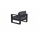 Garden Impressions Cube lounge tuinstoel aluminium antraciet Garden Impressions Cube lounge tuinstoel aluminium antraciet