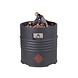 Garden Impressions Cozy Living sfeerhaard Barrel 60xH62 cm rond zwart Garden Impressions Cozy Living sfeerhaard Barrel 60xH62 cm rond zwart