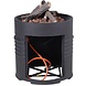 Garden Impressions Cozy Living sfeerhaard Barrel 60xH62 cm rond zwart Garden Impressions Cozy Living sfeerhaard Barrel 60xH62 cm rond zwart