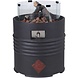 Garden Impressions Cozy Living sfeerhaard Barrel 60xH62 cm rond zwart Garden Impressions Cozy Living sfeerhaard Barrel 60xH62 cm rond zwart