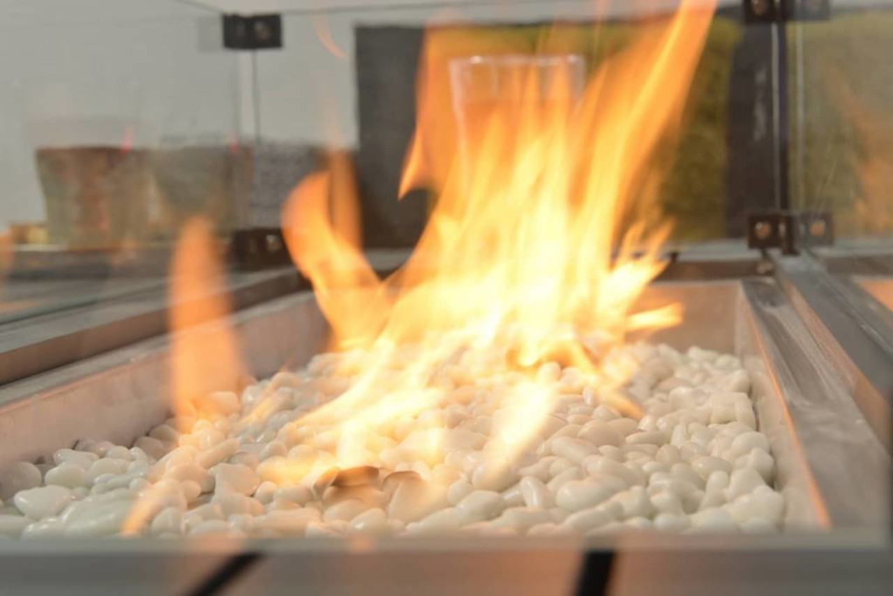 Cozy Living sfeerhaard Albufeira 132x89xH61 cm antraciet Cozy Living sfeerhaard Albufeira 132x89xH61 cm antraciet