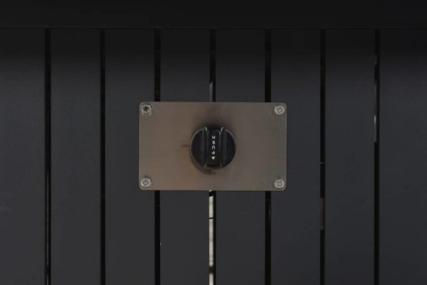 Cozy Living sfeerhaard Albufeira 132x89xH61 cm antraciet Cozy Living sfeerhaard Albufeira 132x89xH61 cm antraciet