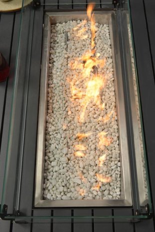 Cozy Living sfeerhaard Albufeira 132x89xH61 cm antraciet Cozy Living sfeerhaard Albufeira 132x89xH61 cm antraciet