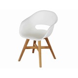 AVH-Collectie Karlstad dining tuinstoel kunststof wit