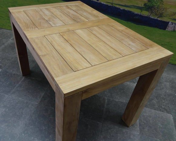 AVH-Collectie Krista dining tuintafel 120x80xH77,5 cm teak AVH-Collectie Krista dining tuintafel 120x80xH77,5 cm teak