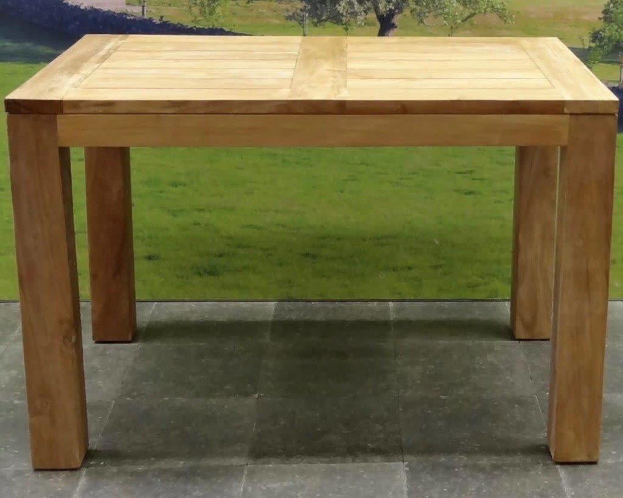 AVH-Collectie Krista dining tuintafel 120x80xH77,5 cm teak AVH-Collectie Krista dining tuintafel 120x80xH77,5 cm teak