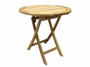 AVH-Collectie Klaptafel 80 cm rond teak