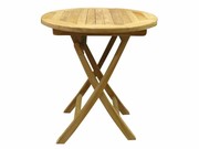 AVH-Collectie Klaptafel 70 cm rond teak