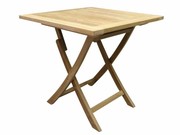 AVH-Collectie Klaptafel 80 cm vierkant teak