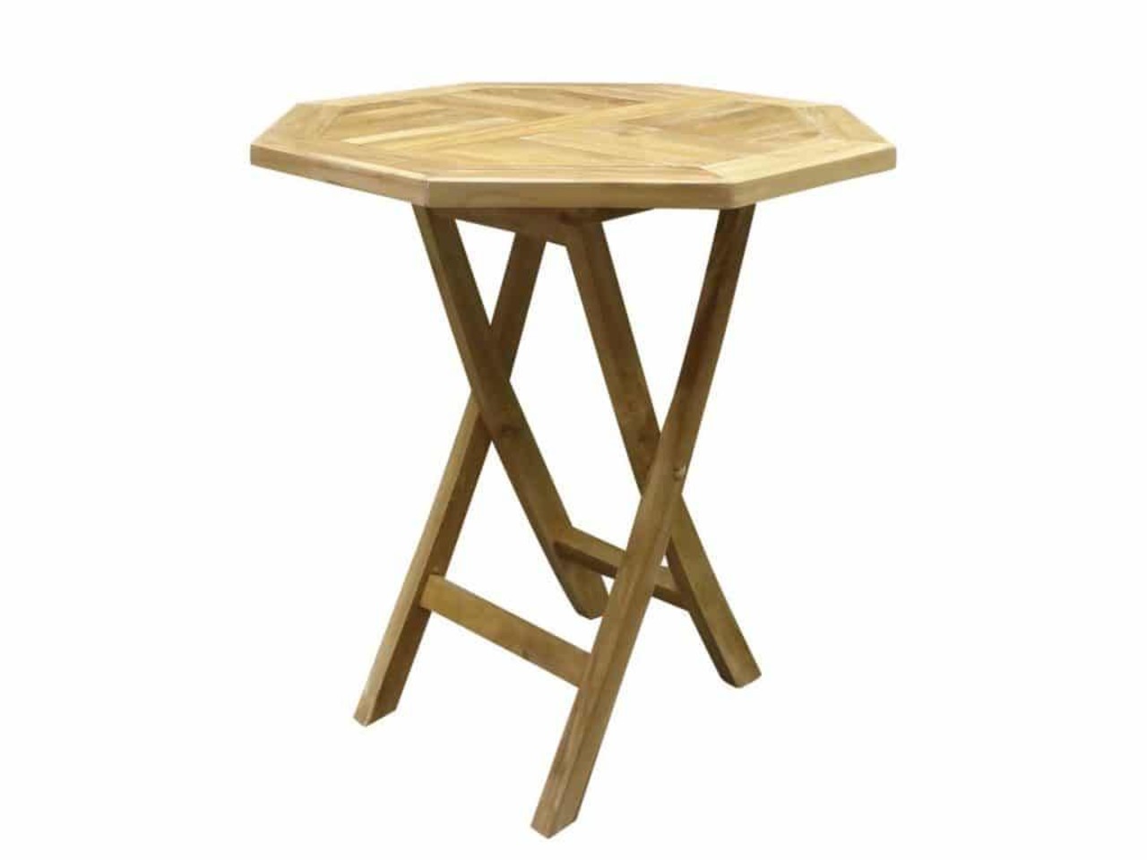 AVH-Collectie Klaptafel 70 cm achtkantig teak AVH-Collectie Klaptafel 70 cm achtkantig teak