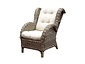 Naturel relax lounge tuinstoel wit Naturel relax lounge tuinstoel wit