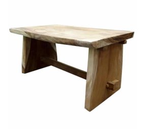 AVH-Collectie Boomstamtafel 160x90xH77,5 cm - bladdikte 8 cm AVH-Collectie Boomstamtafel 160x90xH77,5 cm - bladdikte 8 cm