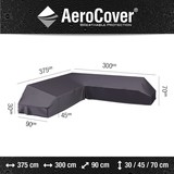 Aerocover Platform loungesethoes 375x300x90xH30/45/70 cm Rechts – AeroCover Aerocover Platform loungesethoes 375x300x90xH30/45/70 cm Rechts – AeroCover