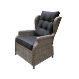AVH-Collectie Toscane XL lounge tuinstoel verstelbaar grijs AVH-Collectie Toscane XL lounge tuinstoel verstelbaar grijs
