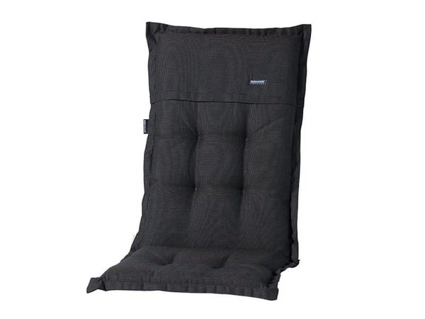 Madison Standenstoel hoge rug kussen 123x50 cm Rib black Madison Standenstoel hoge rug kussen 123x50 cm Rib black
