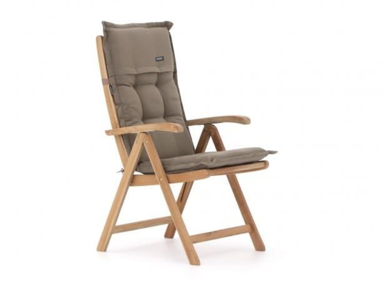 Madison Standenstoel hoge rug kussen 123x50 cm Rib liver Madison Standenstoel hoge rug kussen 123x50 cm Rib liver