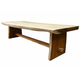 AVH-Collectie Boomstamtafel 400x120xH77,5 cm - bladdikte 10 cm AVH-Collectie Boomstamtafel 400x120xH77,5 cm - bladdikte 10 cm