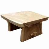 AVH-Collectie Boomstamtafel 90x90xH49 cm – bladdikte 8 cm AVH-Collectie Boomstamtafel 90x90xH49 cm – bladdikte 8 cm