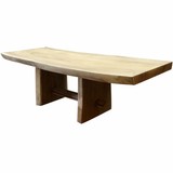 AVH-Collectie Boomstamtafel kopzit 250x100xH77,5 cm - bladdikte 10 cm AVH-Collectie Boomstamtafel kopzit 250x100xH77,5 cm - bladdikte 10 cm