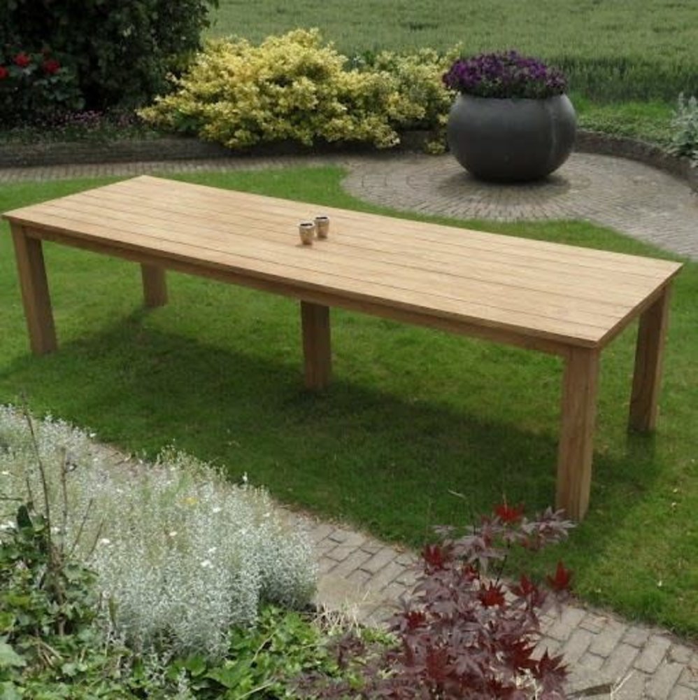 AVH-Collectie Old Java dining tuintafel 320x110xH77,5 cm teak AVH-Collectie Old Java dining tuintafel 320x110xH77,5 cm teak