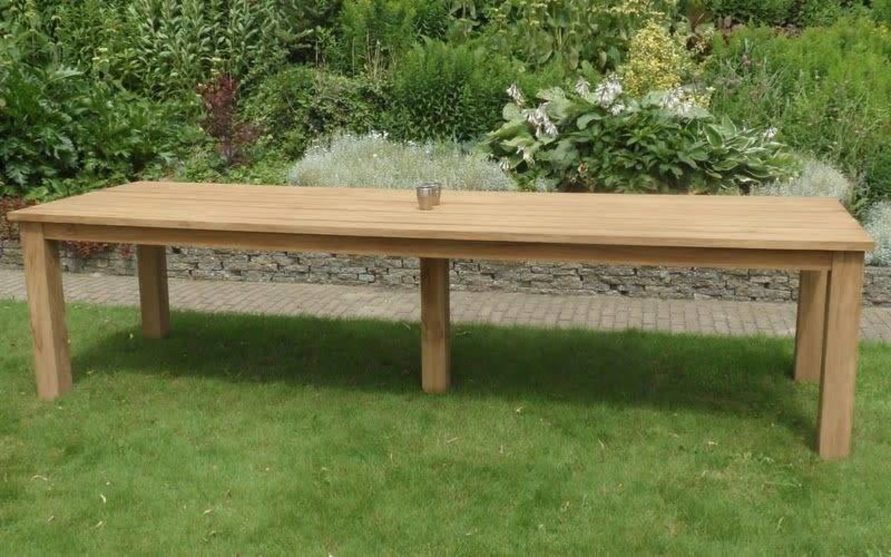 AVH-Collectie Old Java dining tuintafel 320x110xH77,5 cm teak AVH-Collectie Old Java dining tuintafel 320x110xH77,5 cm teak