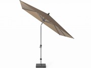Platinum Riva parasol 250x250 cm taupe met kniksysteem