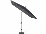 Platinum Riva parasol 250x250 cm zwart met kniksysteem