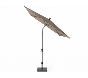 Platinum Riva parasol 300x200 cm taupe met kniksysteem Platinum Riva parasol 300x200 cm taupe met kniksysteem
