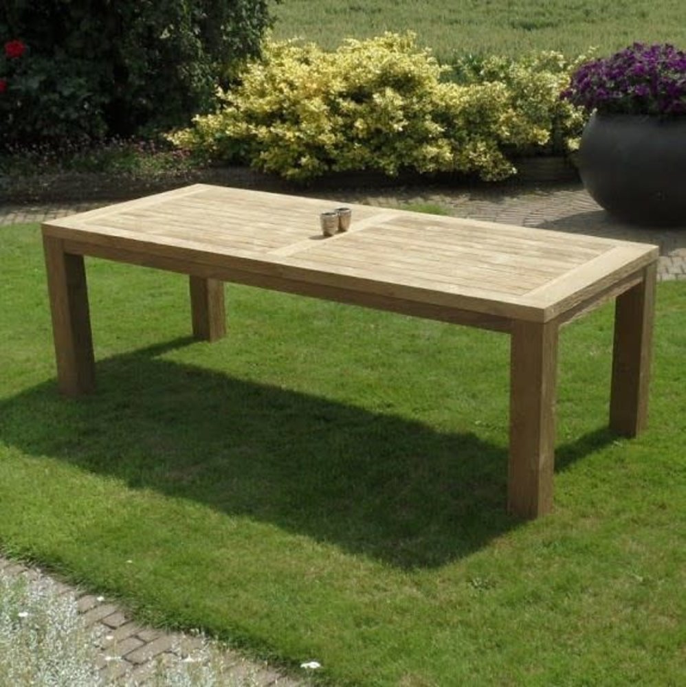 AVH-Collectie Selena Old dining tuintafel 240x100xH78 cm teak AVH-Collectie Selena Old dining tuintafel 240x100xH78 cm teak