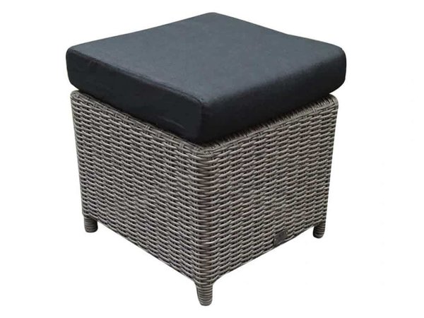 AVH-Collectie AVH Voetenbank 45x45xH45 cm grijs AVH-Collectie AVH Voetenbank 45x45xH45 cm grijs