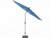 Platinum Riva parasol 300 cm rond blauw met kniksysteem